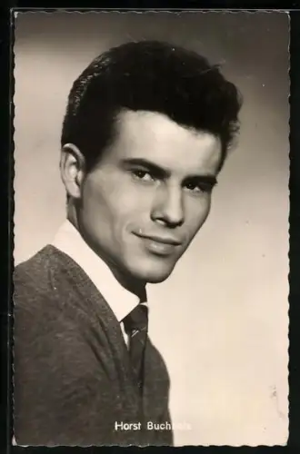 AK Schauspieler Horst Buchholz in dem Film Nasser Asphalt