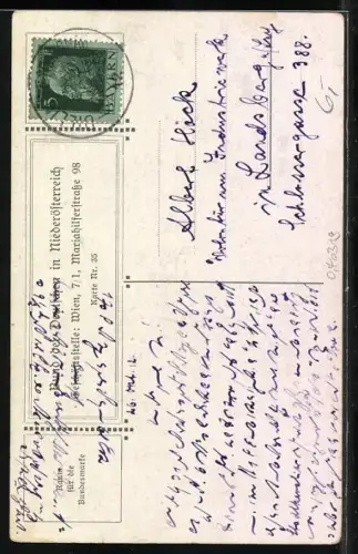 Künstler-AK Ernst Kutzer: Mann bewundert die Lockenpracht einer jungen Frau