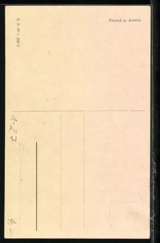 AK Napoleon I. sitzt lustlos auf Stuhl