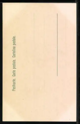 Künstler-AK E. Döcker: Paar auf einem Feldweg