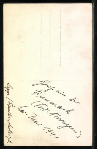 AK Norwegen, Flyttsame, Mann in traditioneller Kleidung