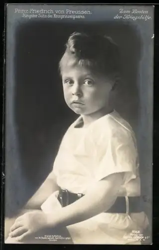 AK Porträt Prinz Friedrich Georg von Preussen