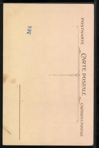 Künstler-AK niederländische Mädchen in Tracht winken jemanden zu