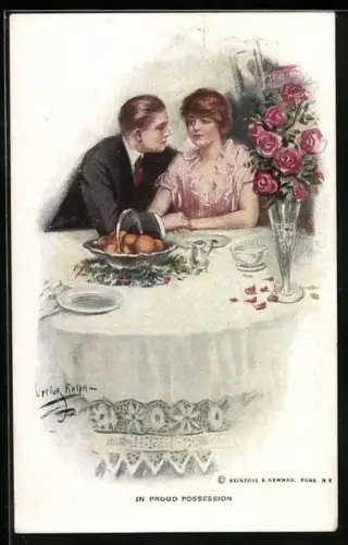 Künstler-AK Lester Ralph: Im stolzem Besitz