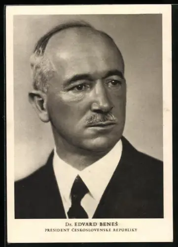 AK Dr. Edvard Benes, President Budovatel
