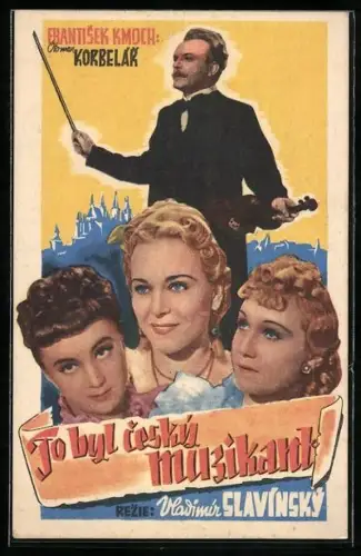 AK Filmszene aus To Byl Cesky Muzikant, Regie Vladimir Slavinsky
