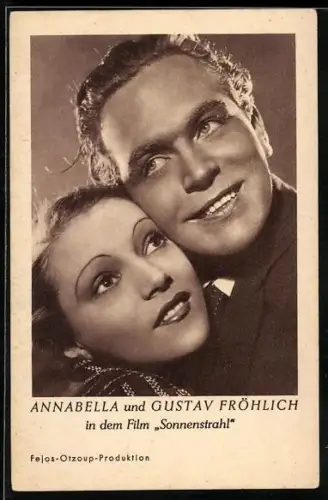 AK Filmszene, Annabella und Gustav Fröhlich, Sonnenstrahl