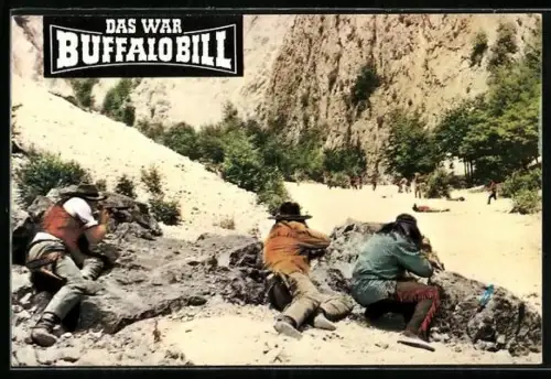 AK Das war Buffalo Bill, Bild Nr. 60, Szene aus dem TechniScope-Farbfilm, Western