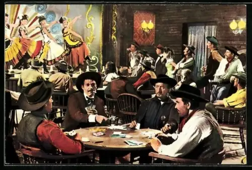 AK Filmszene aus dem Film Das war Buffalo Bill- Bild Nr.42