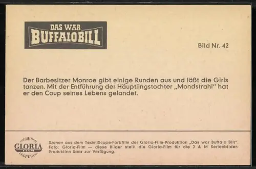 AK Filmszene aus dem Film Das war Buffalo Bill- Bild Nr.42