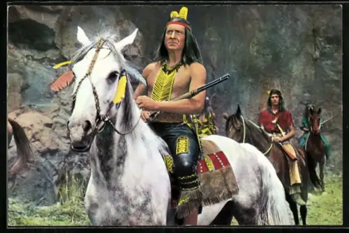 AK Film Das war Buffalo Bill, Häuptling Gelbe Hand