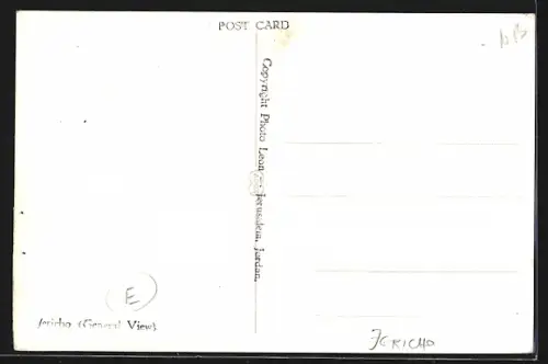 AK Jericho, Panorama