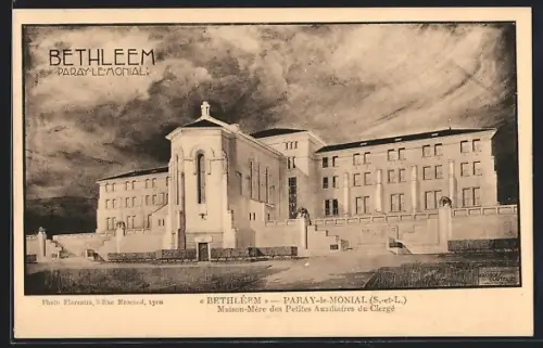 Künstler-AK Paray-le-Monial /S.-et-L., Bethléem, Maison-Mère des Petites Auxiliaires du Clergé