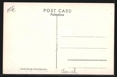 AK Bethlehem, Market Scene