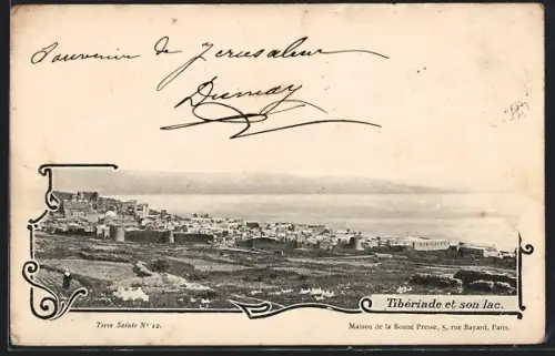 AK Tibériade, Panorama et le Lac