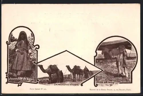 AK Siloe, Jeune fille de Siloe, Le retour au désert, Seuls au camp