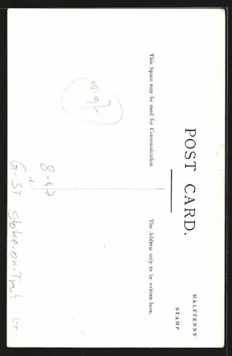 AK The Manufacture of Wedgwood Pottery, The Ornamenter, Decorating a Portland Vase