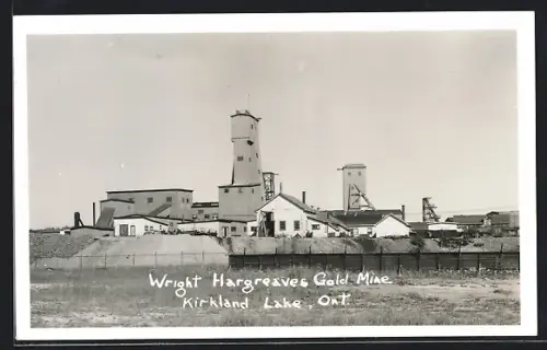 AK Kirkland Lake /Ont., Wright Hargreaves Gold Mine, Bergbau