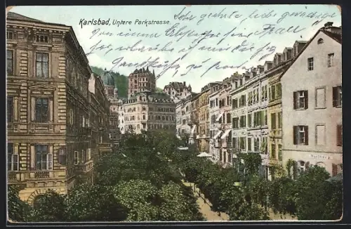 AK Karlsbad, Untere Parkstrasse