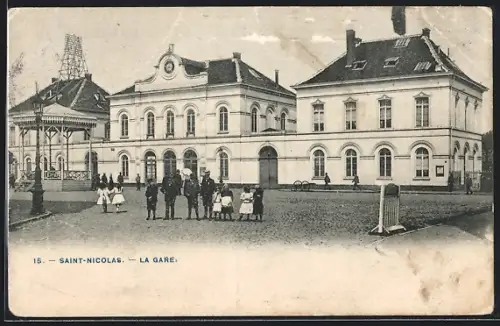 AK Saint-Nicolas, La Gare