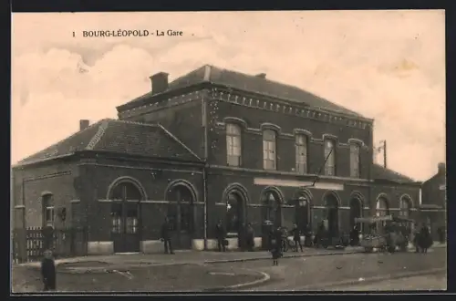 AK Bourg-Léopold, La Gare