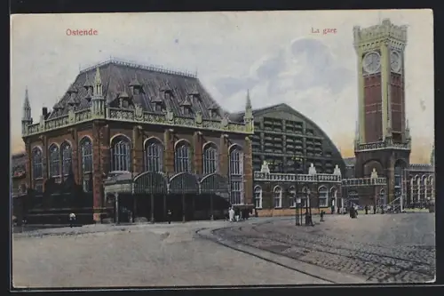 AK Ostende, La gare