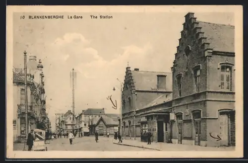 AK Blankenberghe, La Gare