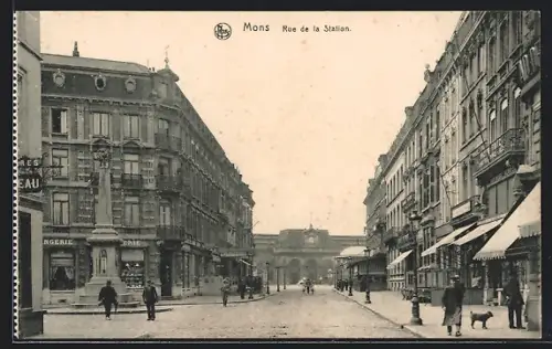 AK Mons, Rue de la Station