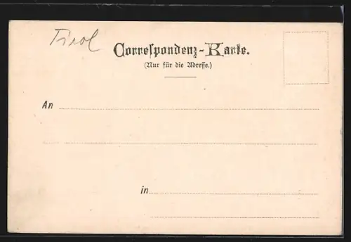 AK Innsbruck, Blick auf den Bahnhofplatz