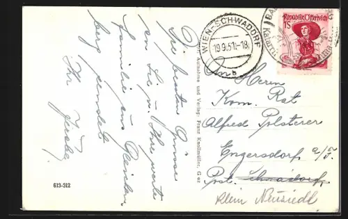 AK Gleichenberg, Styria Villen und Bahnhof