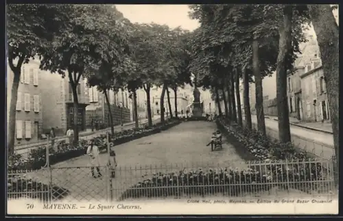 AK Mayenne, le Square Cheverus