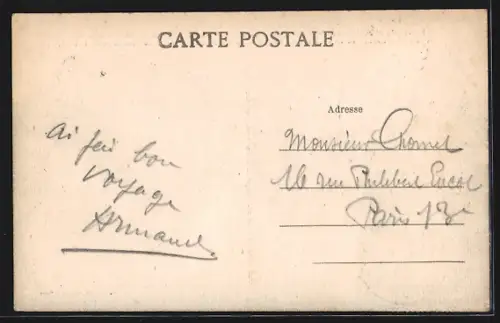 AK Pont-sur-Yonne, Vue Générale, Totalansicht