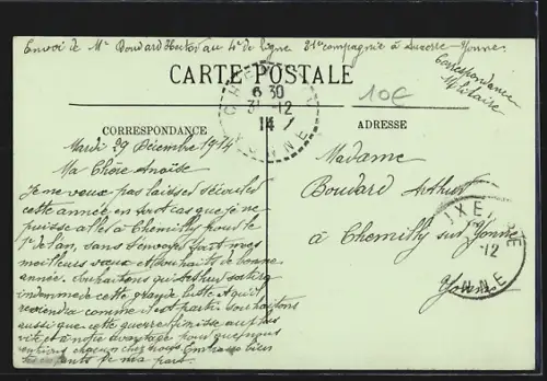 AK Auxerre, Rue du Temple