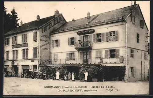 AK Giromagny, Hotel du Soleil