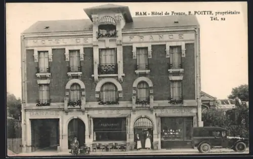 AK Ham, Hôtel de France