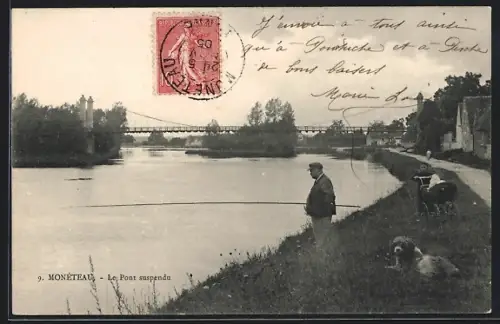 AK Monèteau, Le Pont suspendu