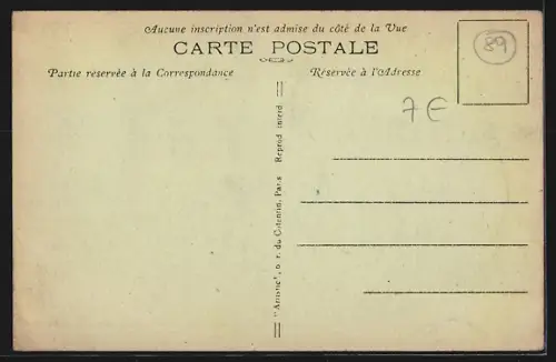 AK Pourrain /Yonne, Monument aux Morts