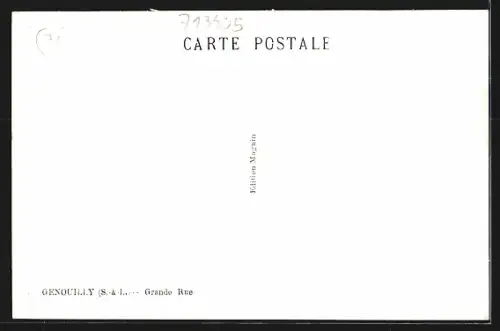 AK Genouilly, Grande Rue, Strassenpartie