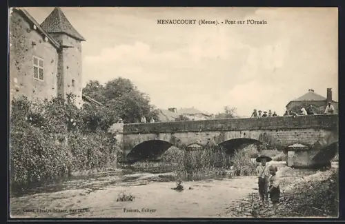 AK Menaucourt, Pont sur l'Ornain