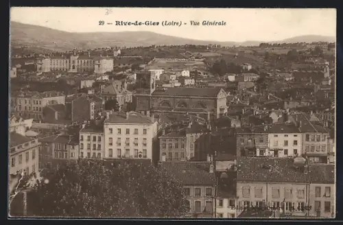 AK Rive-de-Gier /Loire, Vue Générale