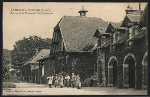 AK La Queue-les-Yvelines, Château de la Couharde Les Communs