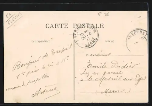 AK Trépail, Vue Générale