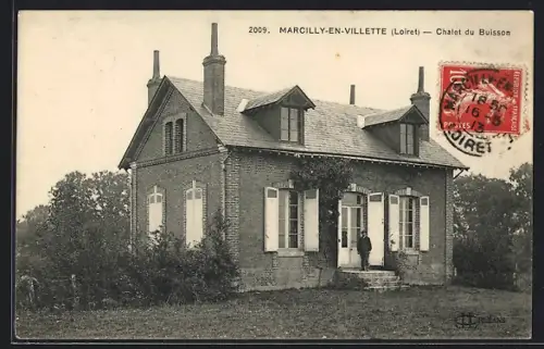 AK Marcilly-en-Villette, Chalet du Buisson