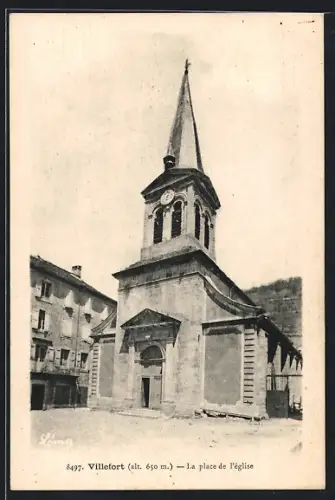 AK Villefort, La Place de l`Eglise