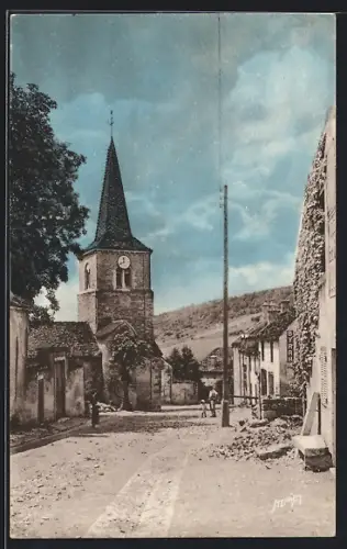 AK Pernand-Vergelesses, Vins blanc renommes, Rue du Centre