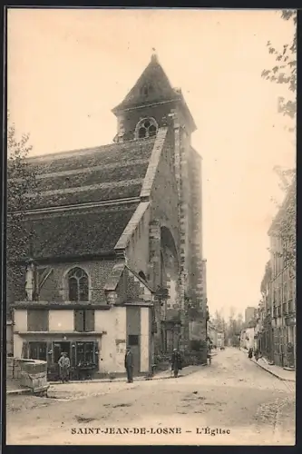 AK Saint-Jean-de-Losne, l'Église