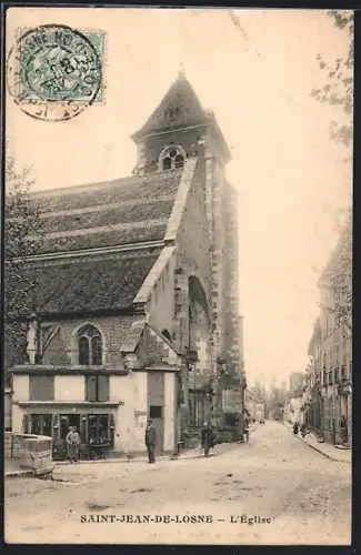 AK Saint-Jean-de-Losne, l'Église