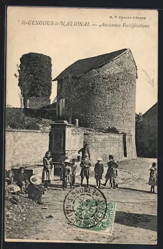 AK St-Gengoux-le-National, Anciennes Fortifications