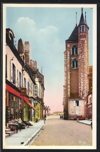 AK Saint-Jean-de-Losne, Rue de la Liberté