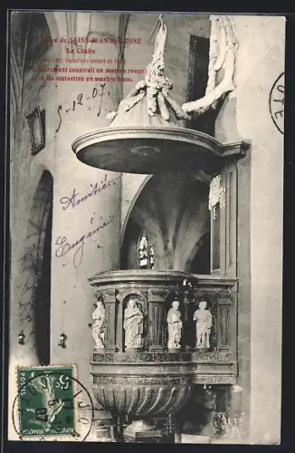 AK Saint-Jean-de-Losne, Eglise, La Chaire